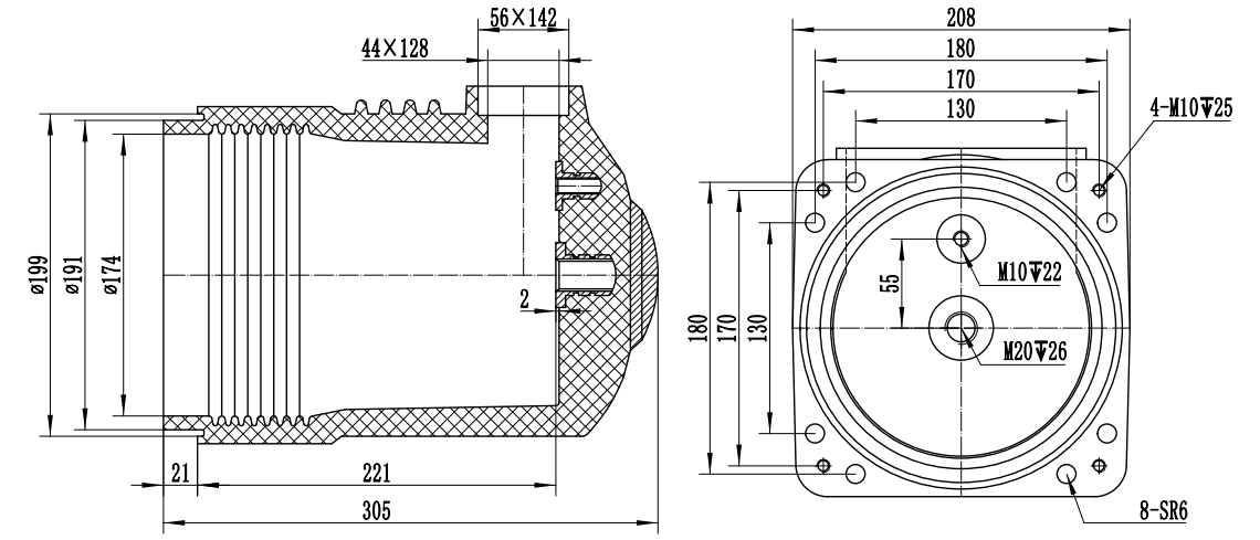 8JS-012触头盒